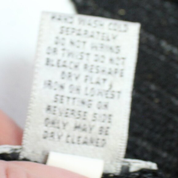 #568A Chico's Black Dressy Tank Size 3 (16) - Picture 7 of 7